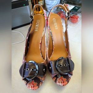 Guess Stilettos Heels Sling Backs